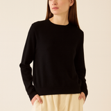 Demylee Chisha Superfine Cashmere Sweater - Black