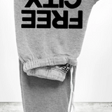 FREECITY Heather Sweatpant - Heather Cream