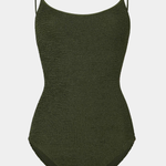 Hunza G Coverage Pamela One Piece - Metallic Khaki
