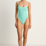 Hunza G Pamela One Piece - Metallic Mint