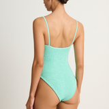 Hunza G Pamela One Piece - Metallic Mint
