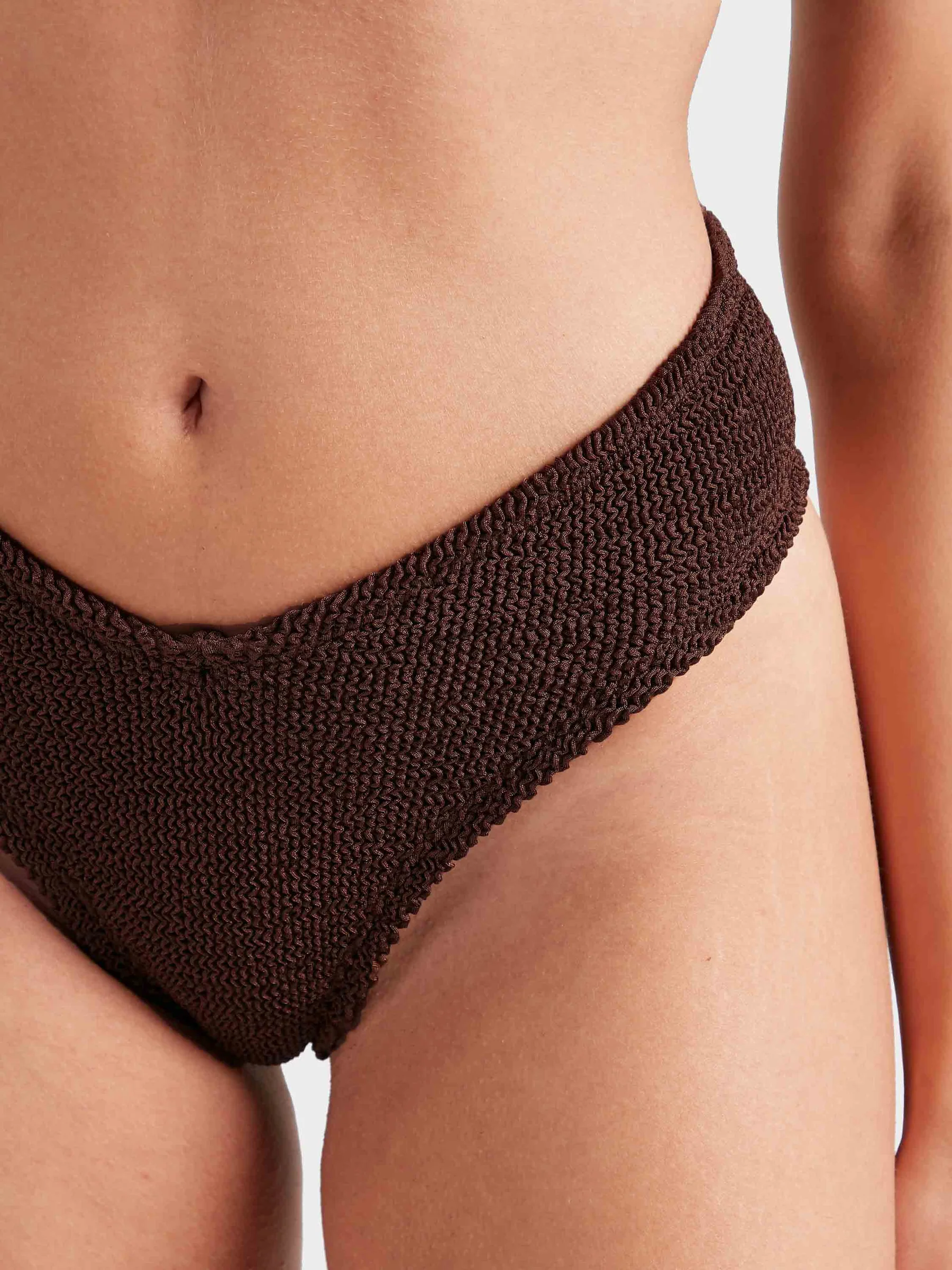 Hunza G Angel Bikini - Metallic Chocolate