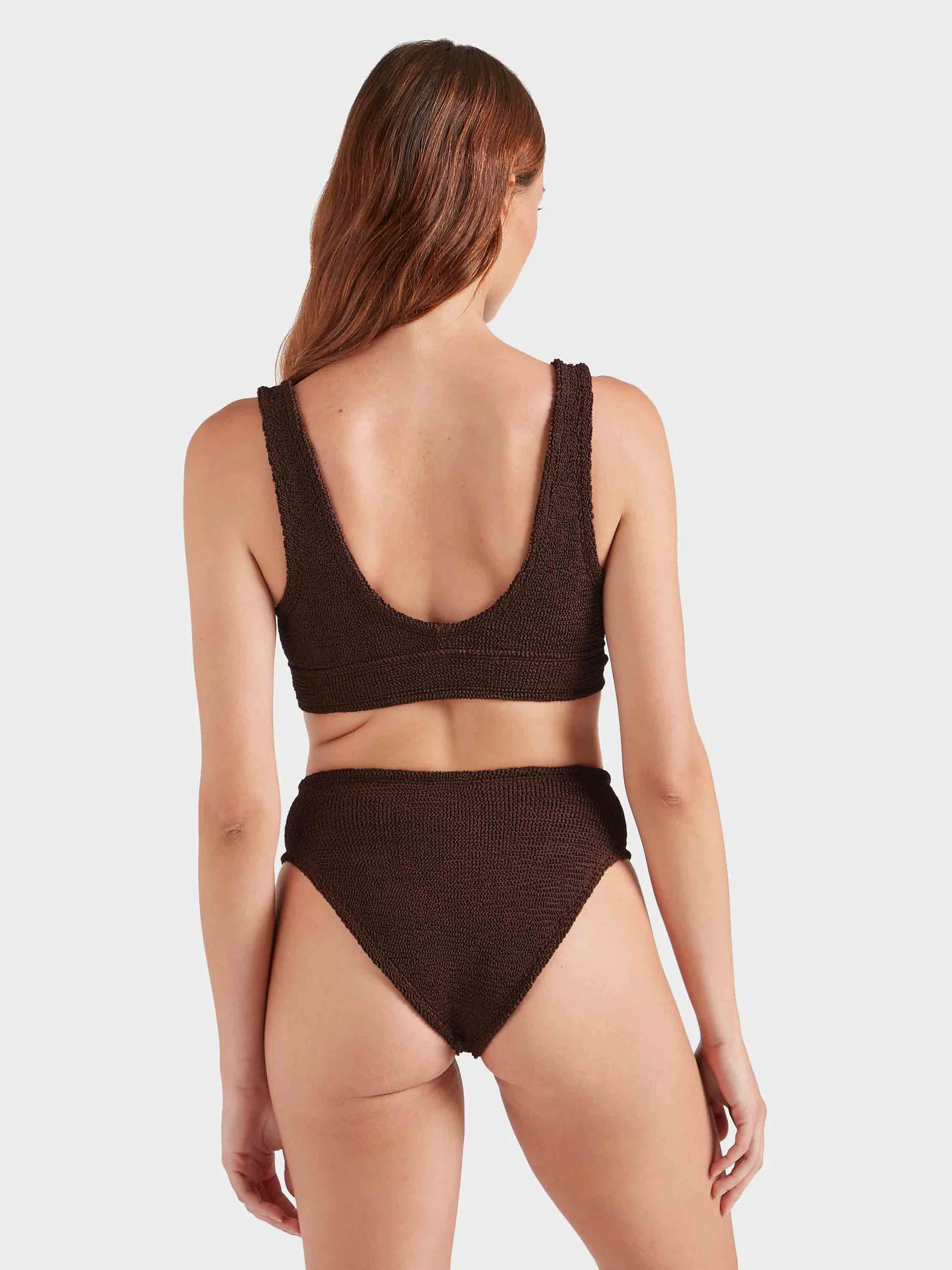 Hunza G Angel Bikini - Metallic Chocolate