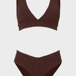 Hunza G Angel Bikini - Metallic Chocolate