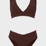 Hunza G Angel Bikini - Metallic Chocolate