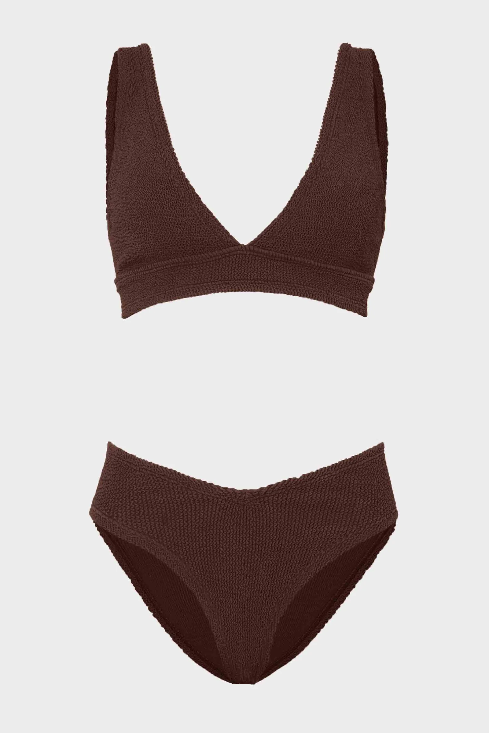 Hunza G Angel Bikini - Metallic Chocolate