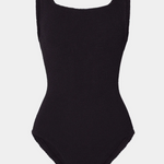 Hunza G Coverage Square Neck One Piece - Black