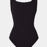 Hunza G Coverage Square Neck One Piece - Black