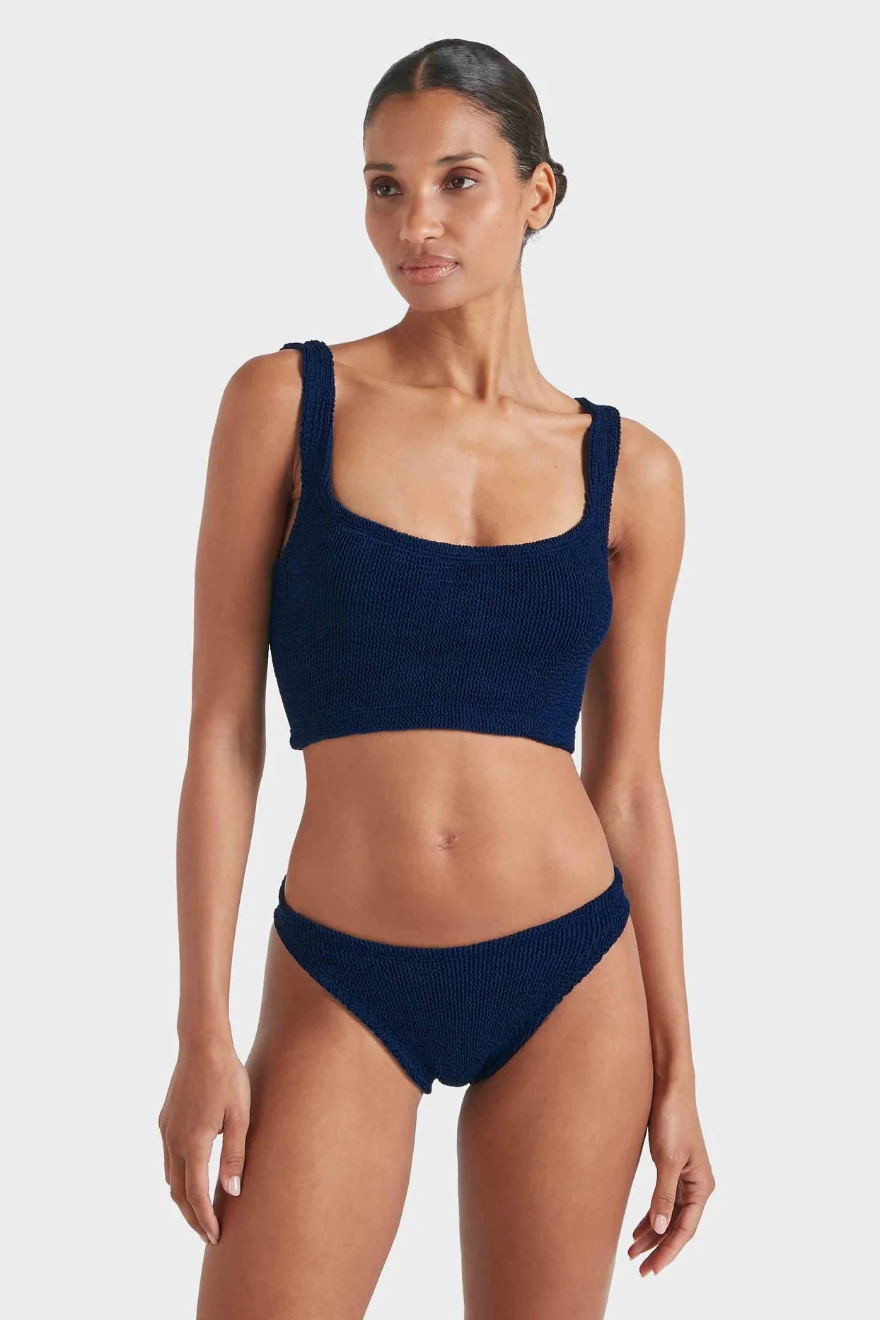 Hunza G Coverage Xandra Bikini - Navy