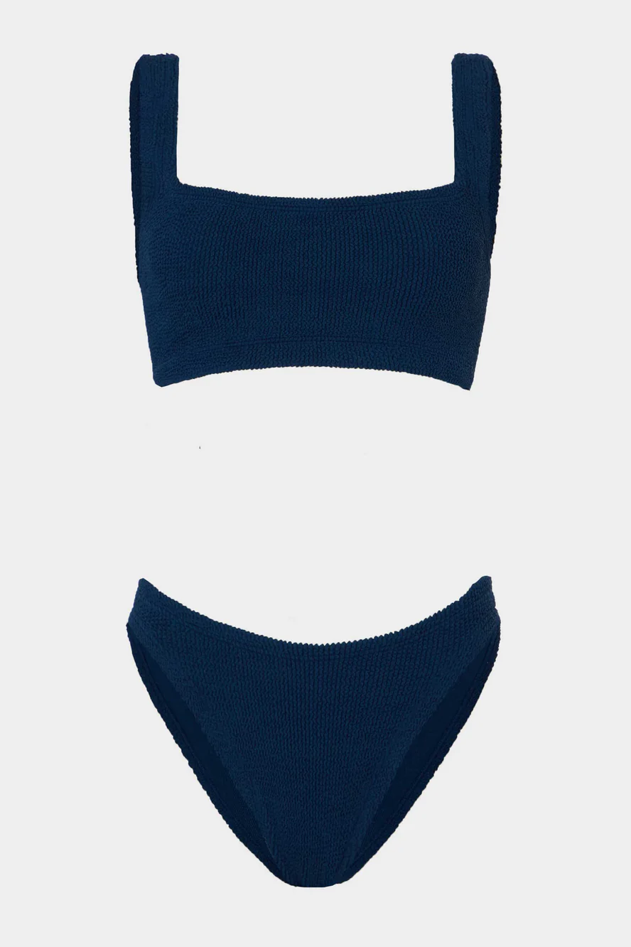 Hunza G Coverage Xandra Bikini - Navy