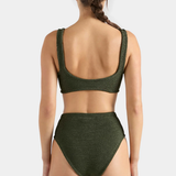 Hunza G Patricia Bikini - Metallic Khaki