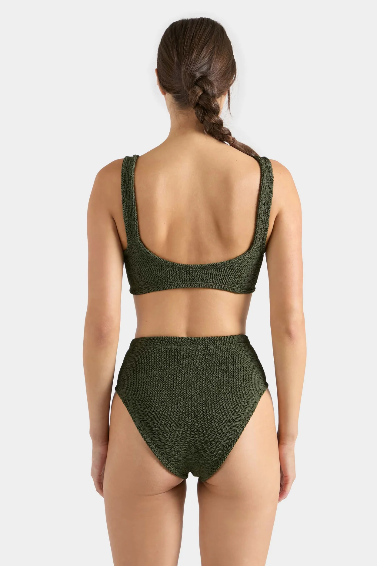 Hunza G Patricia Bikini - Metallic Khaki