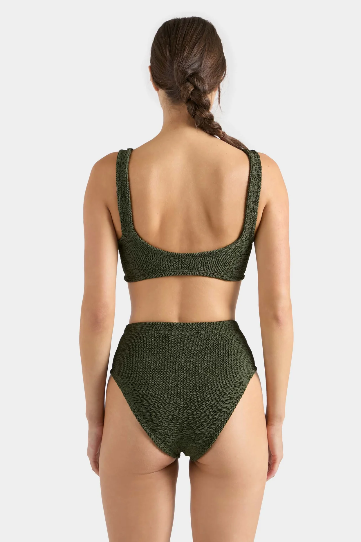 Hunza G Patricia Bikini - Metallic Khaki
