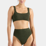 Hunza G Patricia Bikini - Metallic Khaki