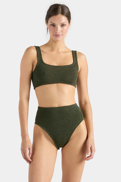 Hunza G Patricia Bikini - Metallic Khaki