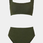 Hunza G Patricia Bikini - Metallic Khaki