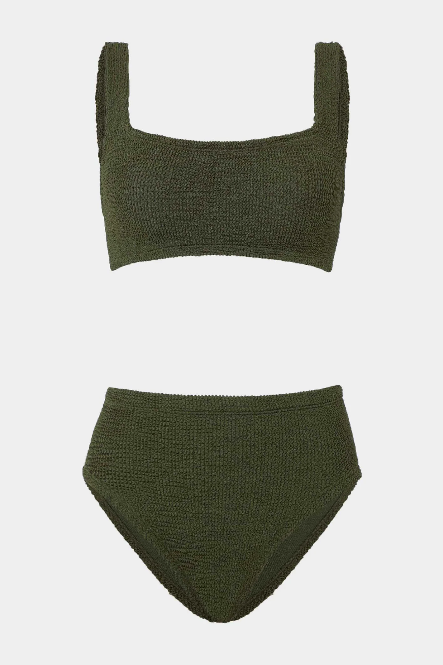 Hunza G Patricia Bikini - Metallic Khaki