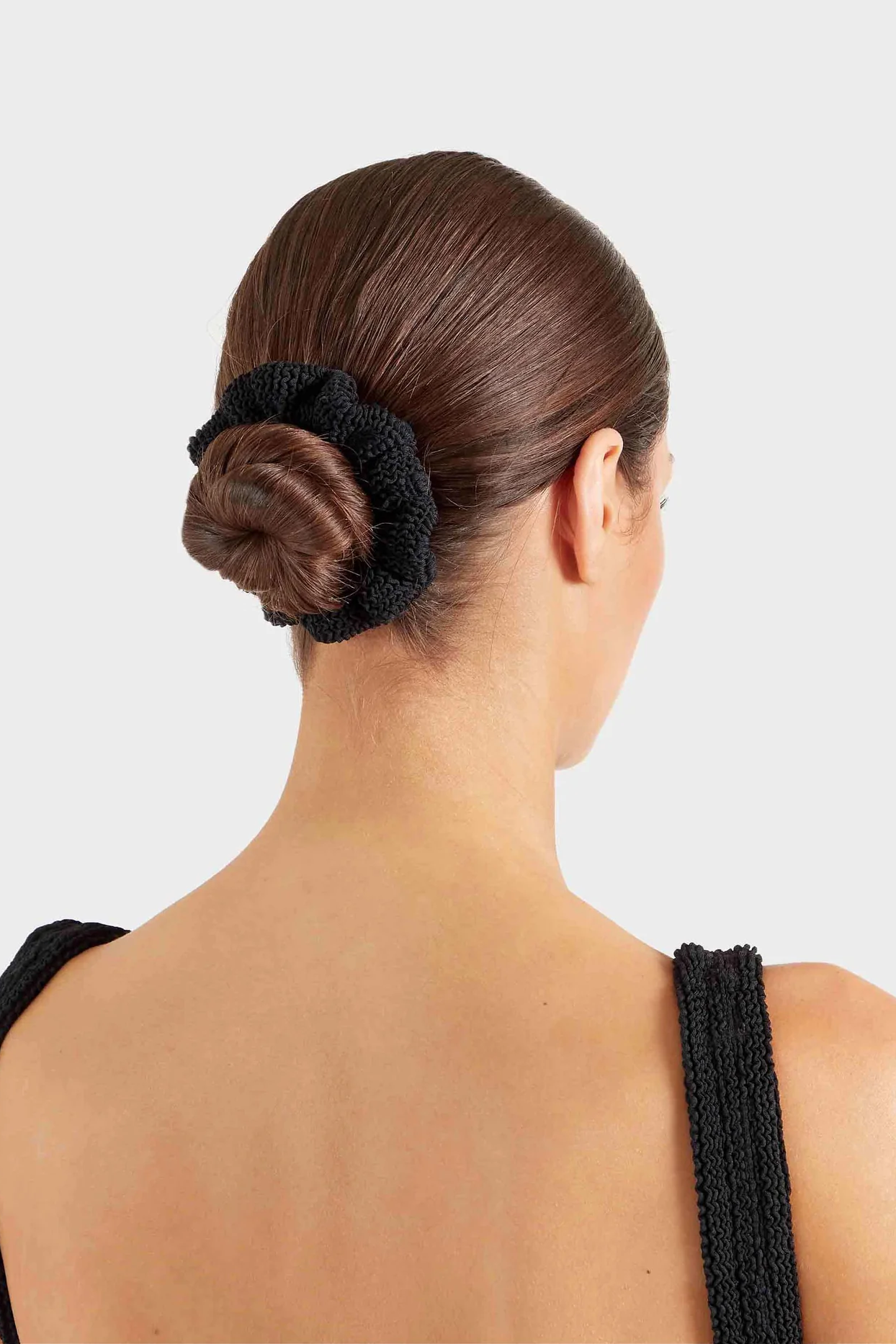 Hunza G Scrunchie - Black