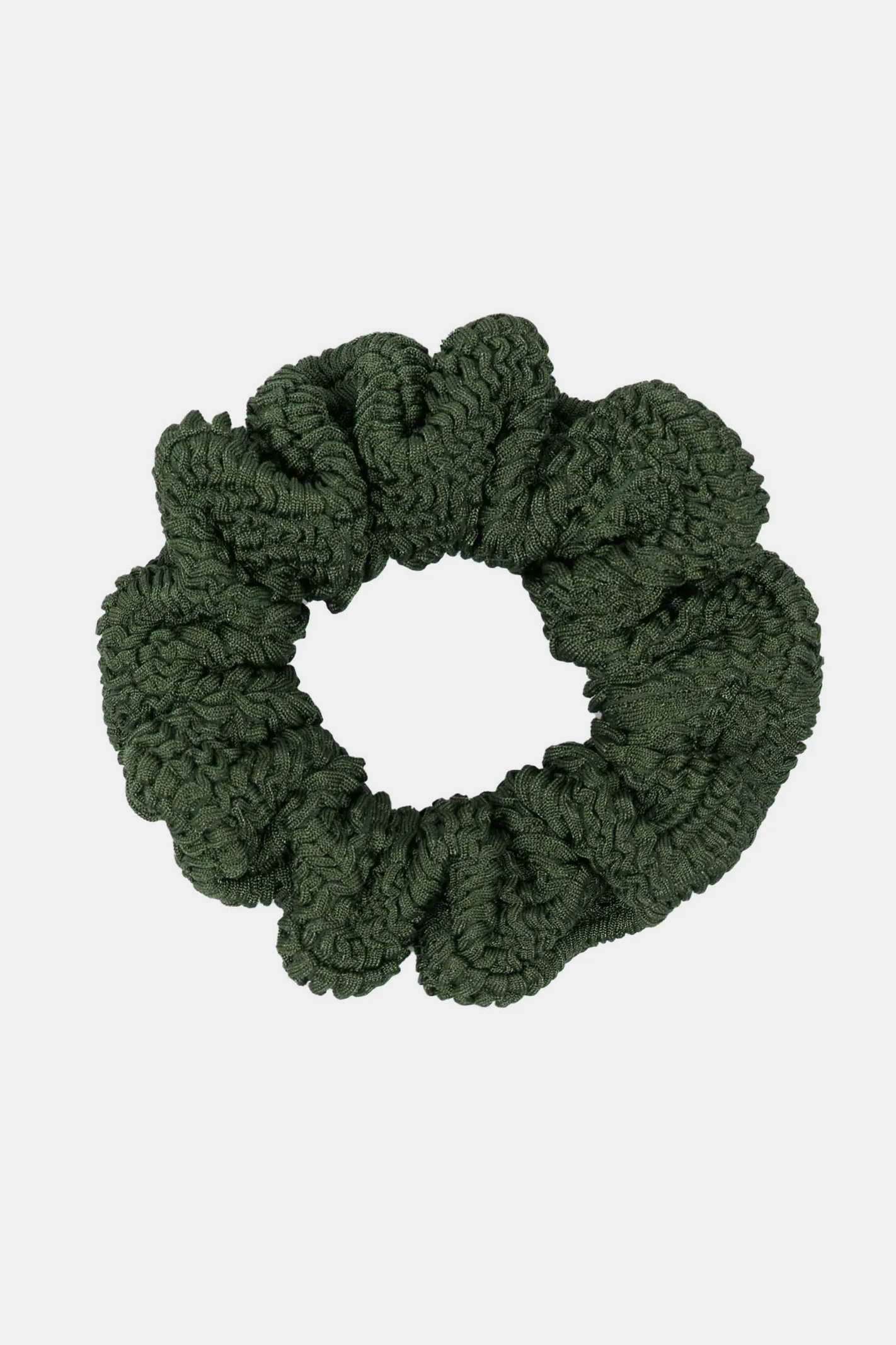 Hunza G Scrunchie - Metallic Khaki