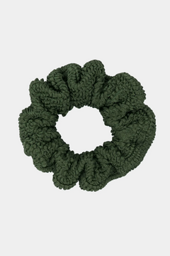 Hunza G Scrunchie - Metallic Khaki