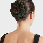 Hunza G Scrunchie - Metallic Khaki