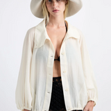 Janessa Leoné Walker Bucket Hat - Natural