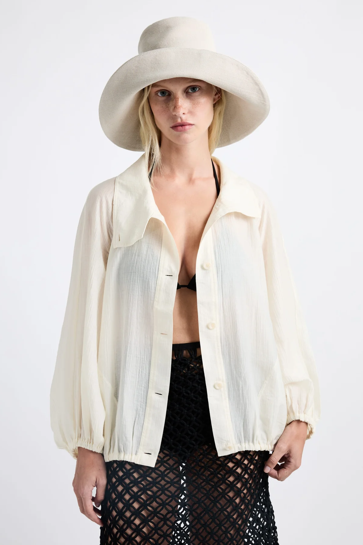 Janessa Leoné Walker Bucket Hat - Natural