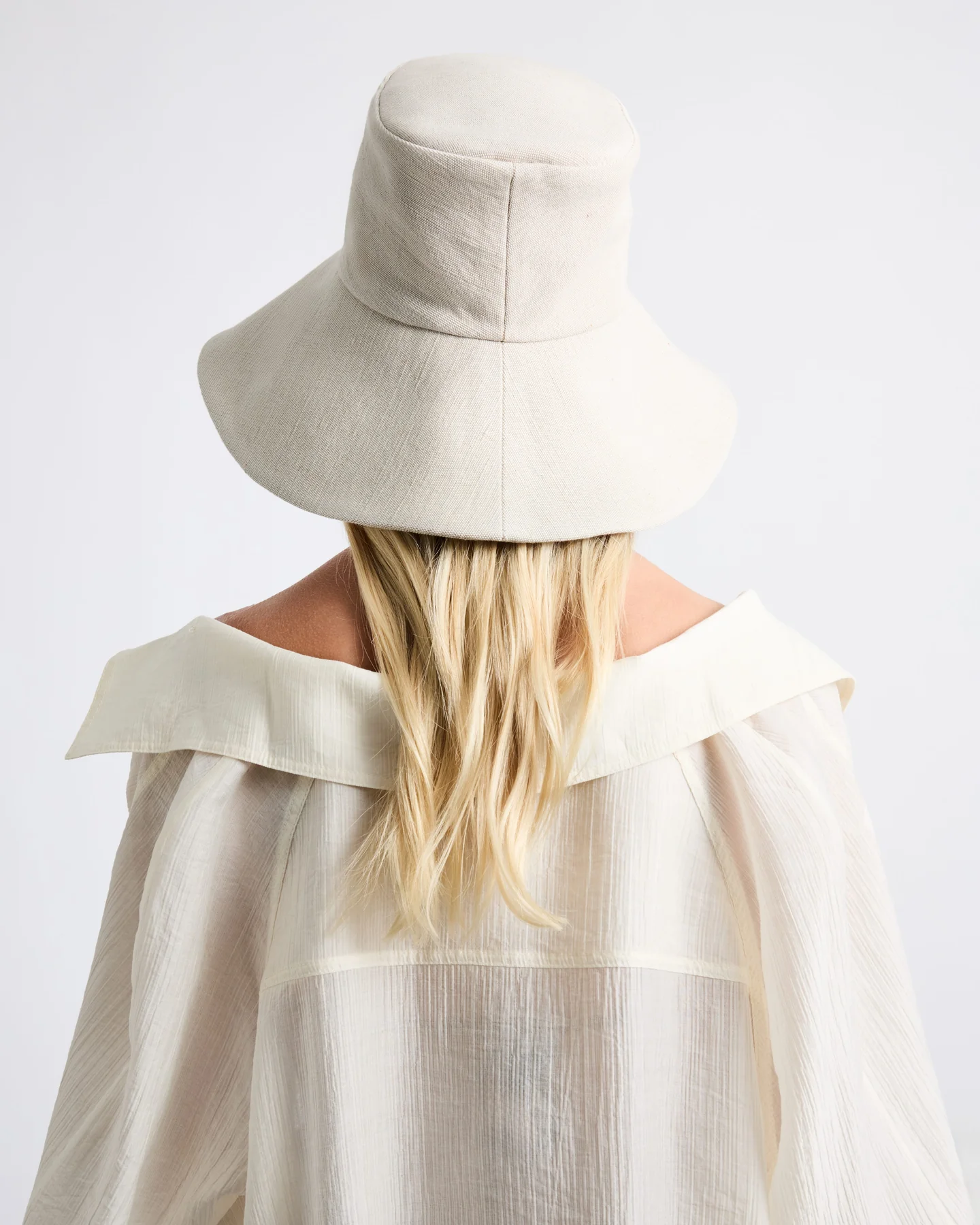 Janessa Leoné Walker Bucket Hat - Natural