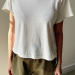 Le Bon Shoppe Airy Darling Tee - Vintage White