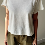 Le Bon Shoppe Airy Darling Tee - Vintage White