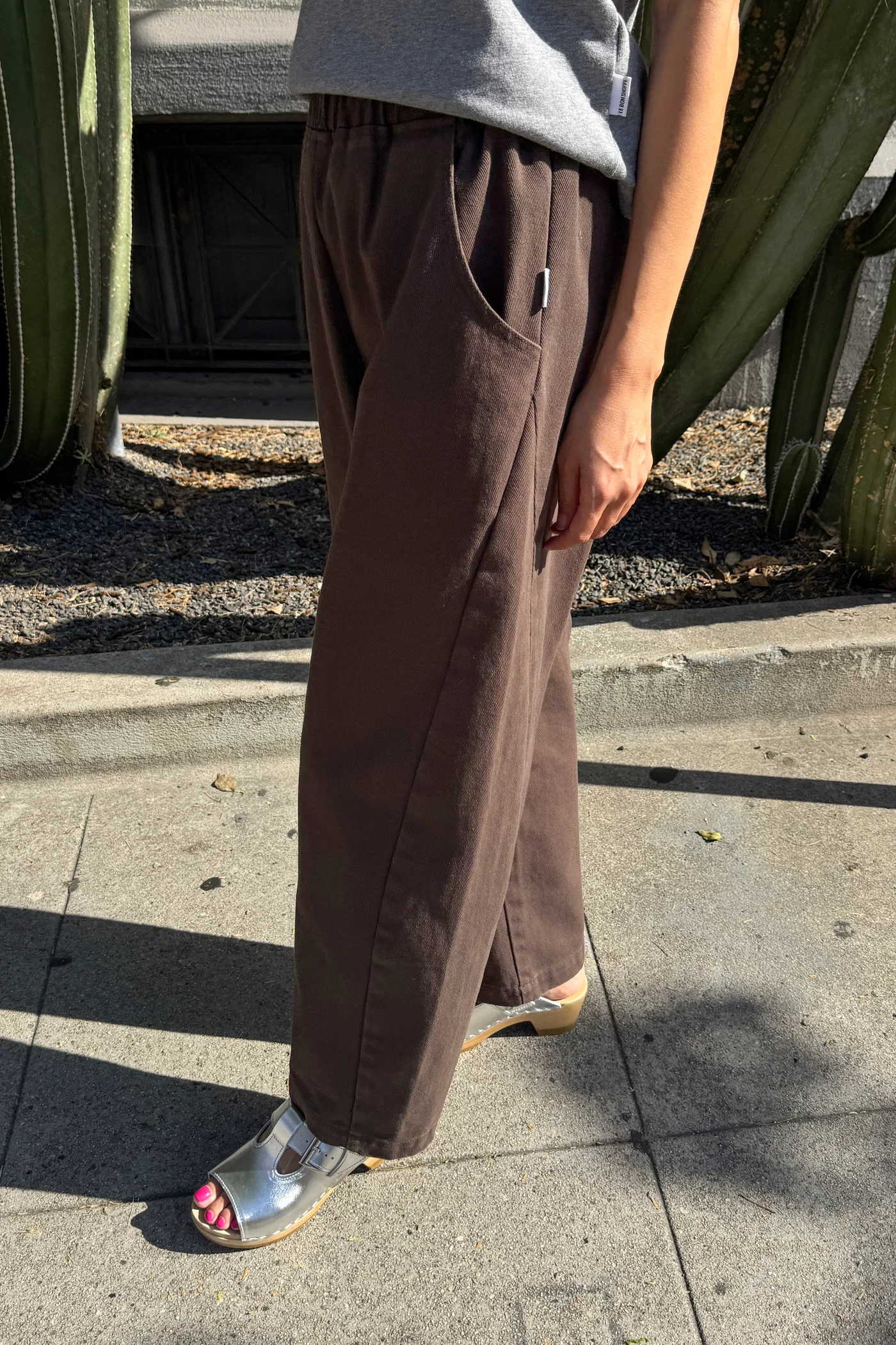 Le Bon Shoppe Arc Pants - Umber
