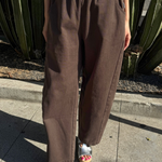 Le Bon Shoppe Arc Pants - Umber