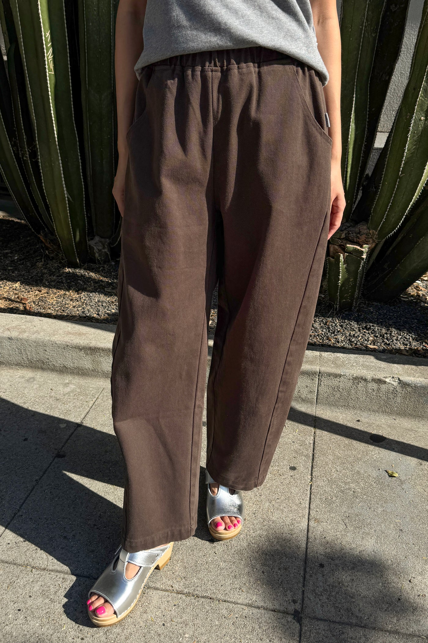 Le Bon Shoppe Arc Pants - Umber