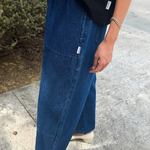 Le Bon Shoppe Gardener's Pant - Blue Denim