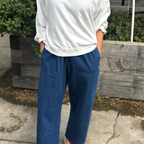 Le Bon Shoppe Gardener's Pant - Blue Denim