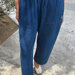 Le Bon Shoppe Gardener's Pant - Blue Denim