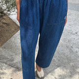 Le Bon Shoppe Gardener's Pant - Blue Denim
