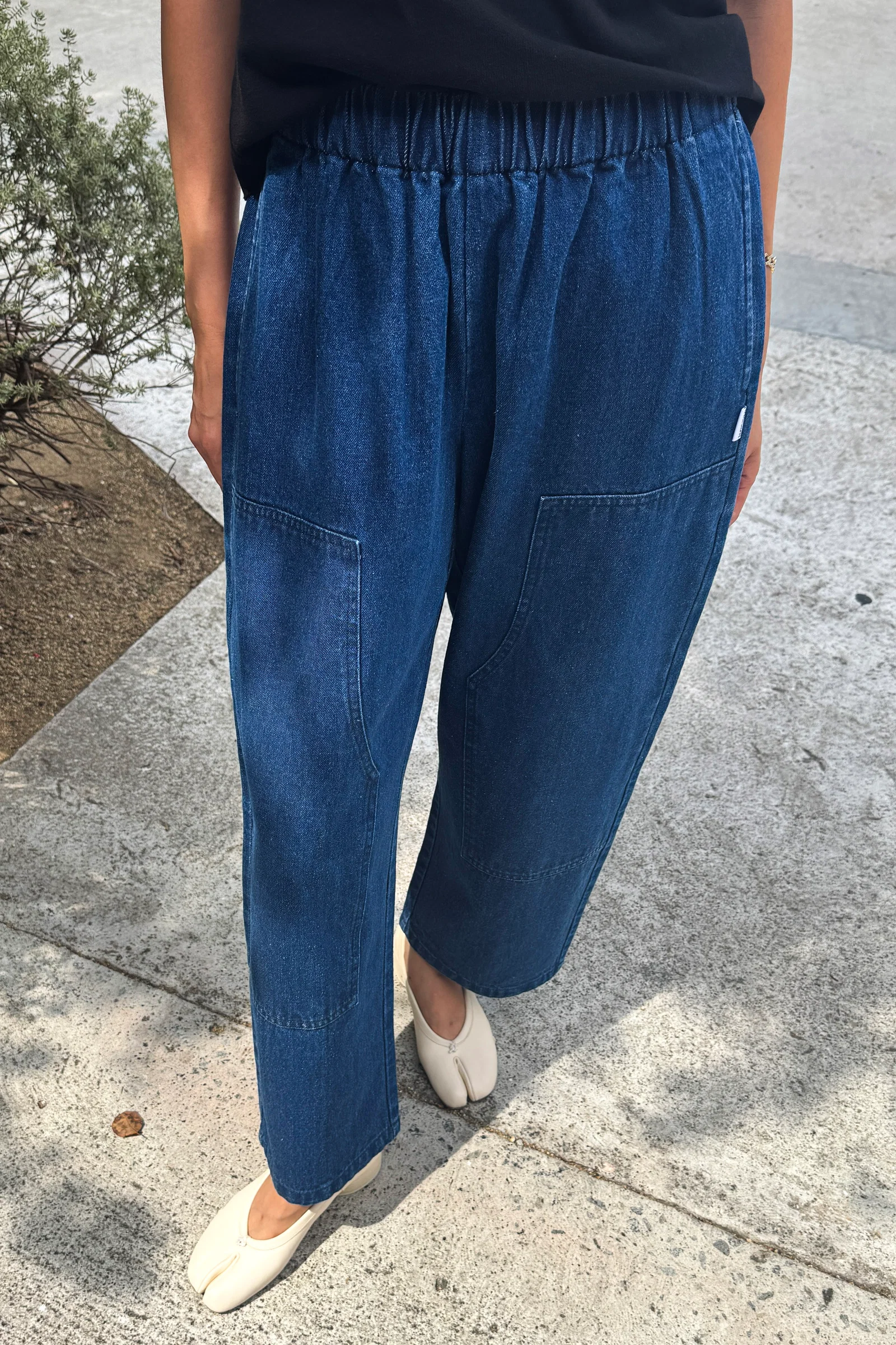 Le Bon Shoppe Gardener's Pant - Blue Denim