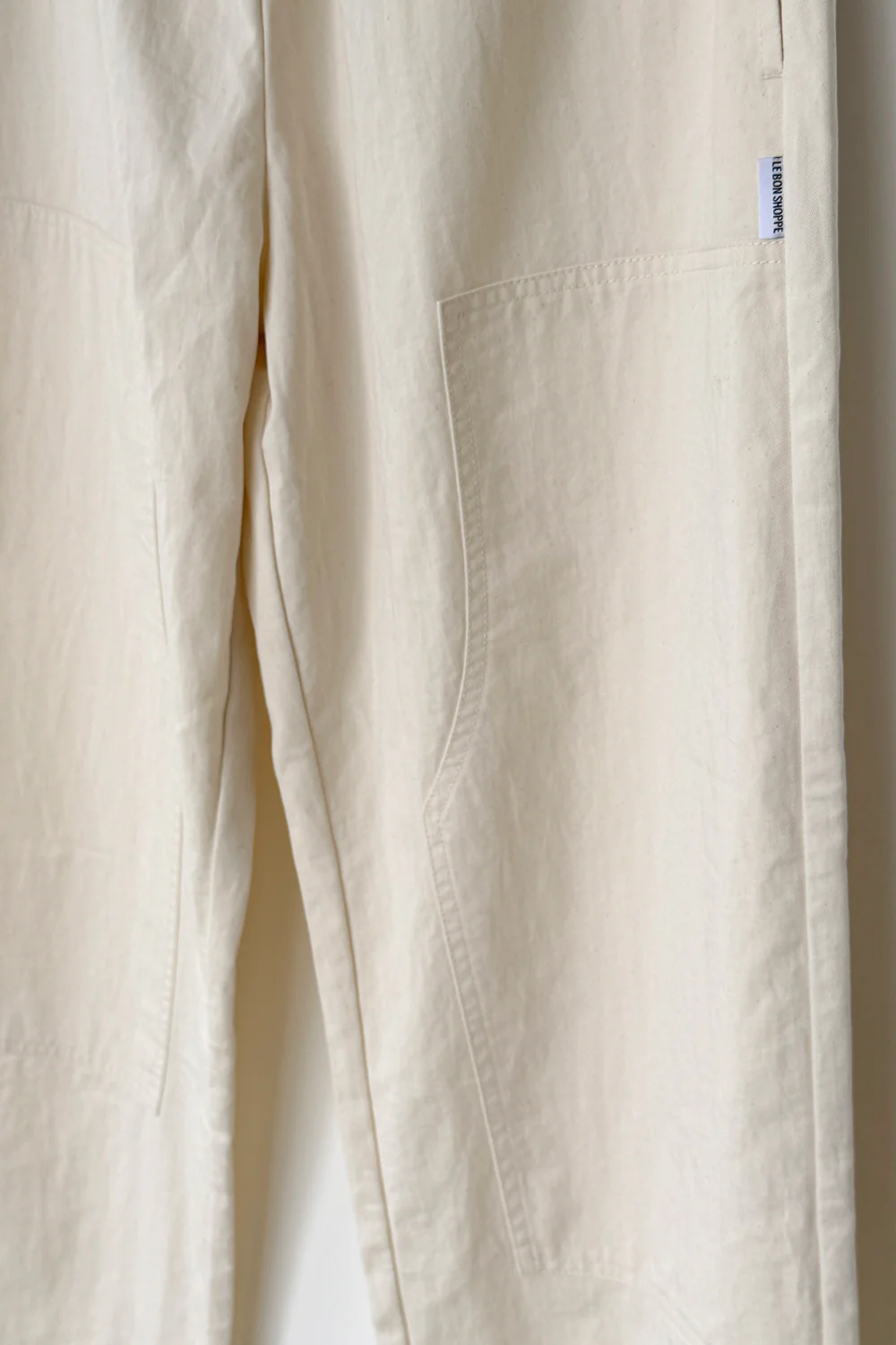 Le Bon Shoppe Gardener's Pants - Ecru