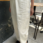 Le Bon Shoppe Gardener's Pants - Ecru