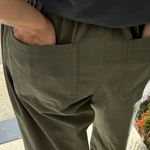Le Bon Shoppe Gardener's Pants - Army Green