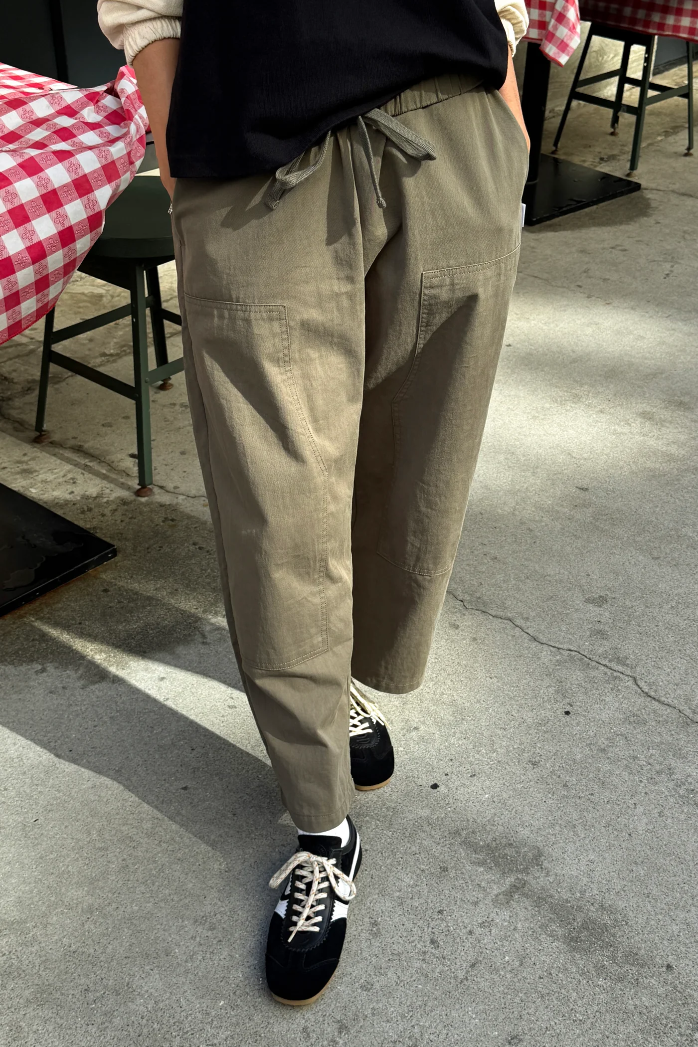 Le Bon Shoppe Gardener's Pants - Army Green