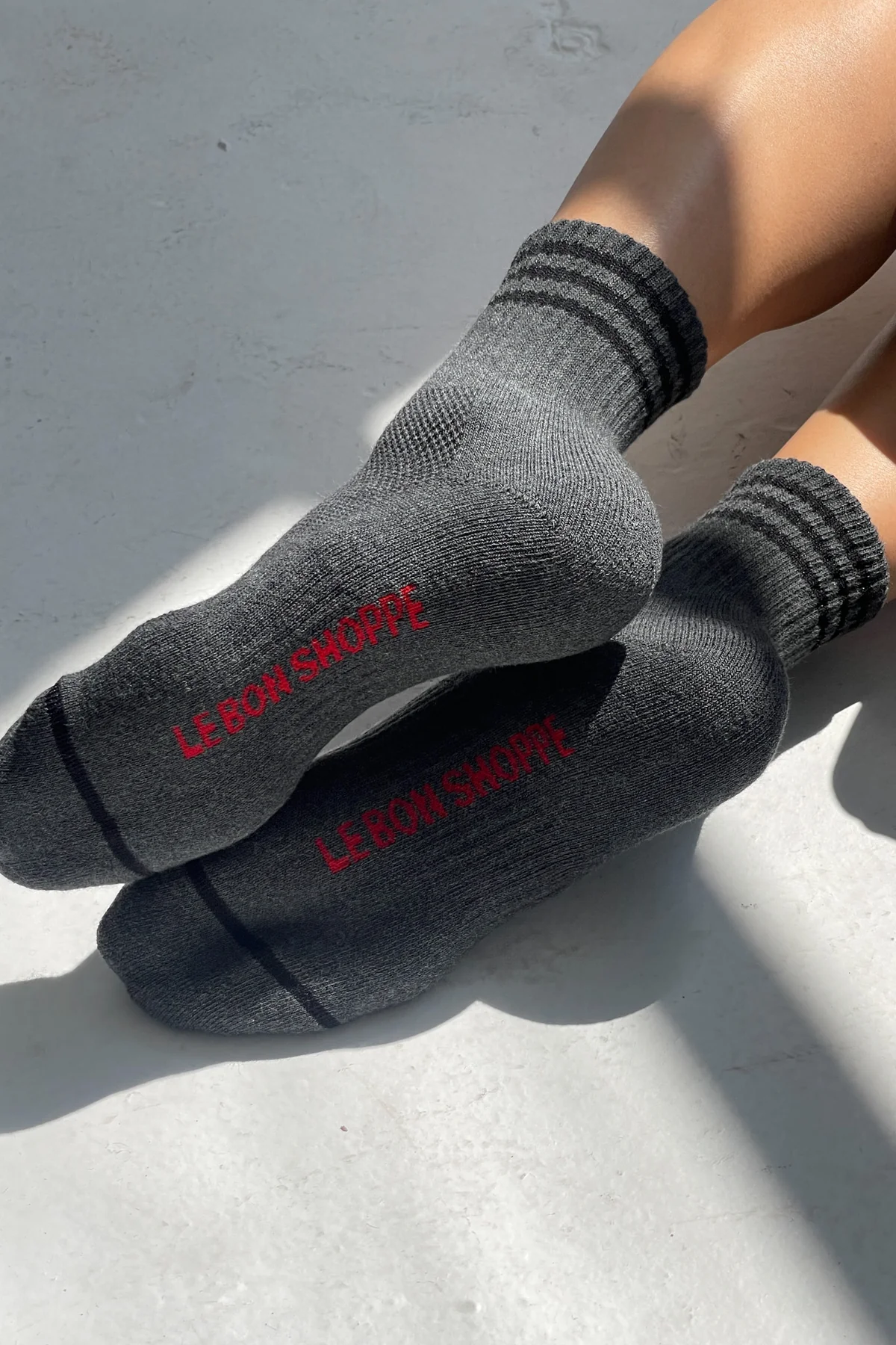 Le Bon Shoppe Girlfriend Socks - Soot
