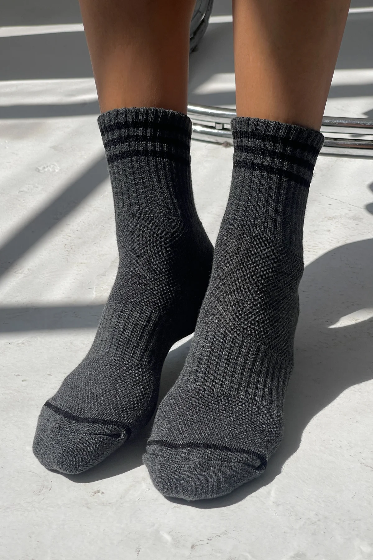 Le Bon Shoppe Girlfriend Socks - Soot