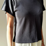 Le Bon Shoppe Airy Darling Tee - Carbon