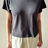 Le Bon Shoppe Airy Darling Tee - Carbon
