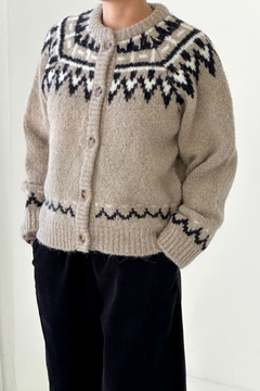 Le Bon Shoppe Alpaca Cabin Cardigan - Beige