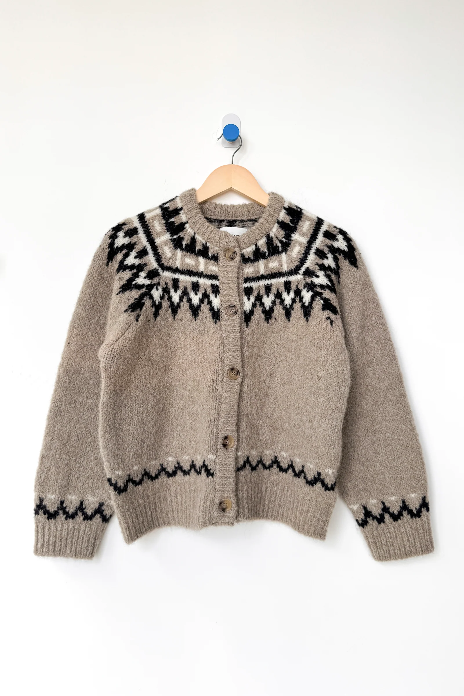 Le Bon Shoppe Alpaca Cabin Cardigan - Beige