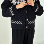 Le Bon Shoppe Alpaca Cabin Cardigan - Black