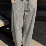 Le Bon Shoppe Arc Pants - Blue Stripe